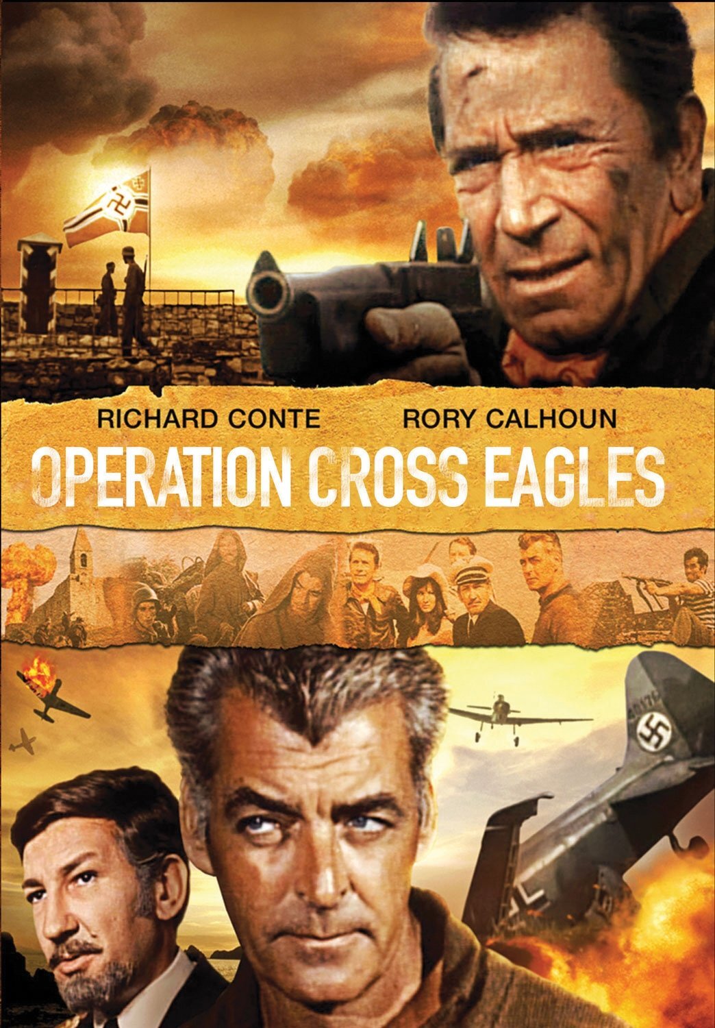 Operation Cross Eagles (DVD) Alli King Phil Brown Rada Djuricin Relja Basic