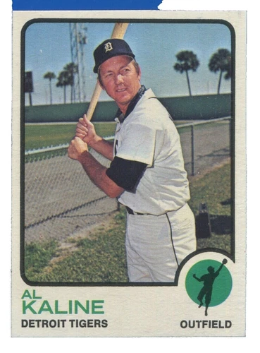 Topps Al Kaline Baseball 1973 Season Sports Trading Cards & Accessories