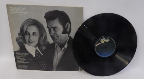 George Jones Tammy Wynette Build World Together - 1973 Vinyl LP Album - Picture 2 of 2