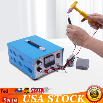 Jewelry Welding Pulse Sparkle Spot Welder Gold Silver Electric Soldering Machine