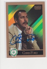 CHRIS FORD BOSTON CELTICS 1990 SKY BOX #302 AUTOGRAPHED CARD DECEASED