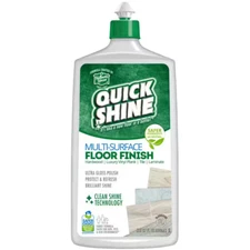 Quick Shine 27 oz. Floor Finish Protects Hardwood Tile Laminate Vinyl & Stone