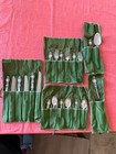 Antique set of Lucerne by Wallace -21 pieces - Sterling Silver -with covering