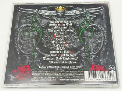 Scorpions Sting in the Tail サイン入り CD] Scorpions Sting In The Tail Japan Import 4547366053548| eBay
