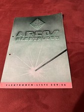 Arcos  Elektroden Schweisstechnik 1956 Maschinenfabrik  Werbung Prospekt