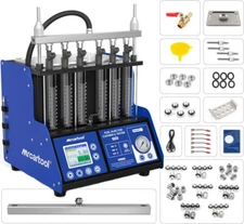 Ultrasonic Fuel Injector Cleaner Tester 6 Cylinder For GDI CGI EFI TFSI Injector