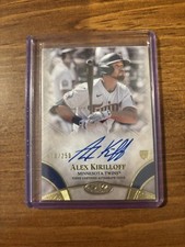 2021 Alex Kirilloff Topps Tier One Break Out Rookie AUTO /250 RC Minnesota Twins