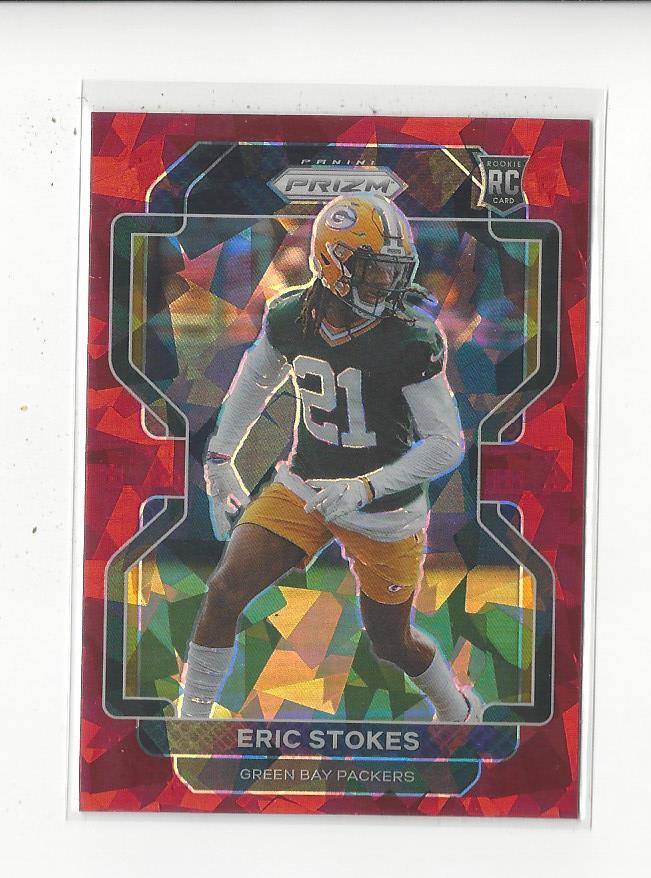Eric Stokes Panini Prizm #433 Red Ice