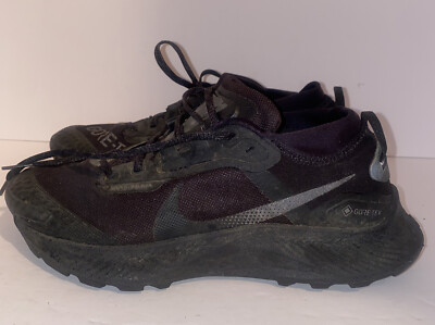 Nike Pegasus Trail 3 Goretex Black Running Shoe Women 8.5
