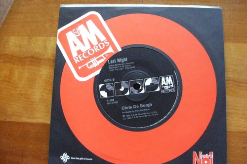Chris de Burgh MULTI 9 X CHOICE 45 rpm 7" VINYL SINGLES N/MINT promo RECORDS - Picture 10 of 22