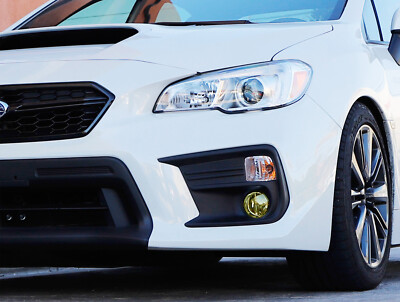 Complete Fog Light Kit For 2018-2021 Subaru WRX/STI - Pair With Wiring, Switch & Bezels