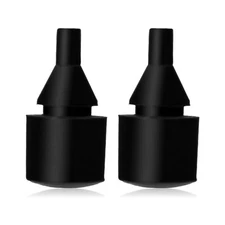 2PCS Black Rubber Fuel Gas Cap Door Bumper for Chevrolet Avalanche Colorado 