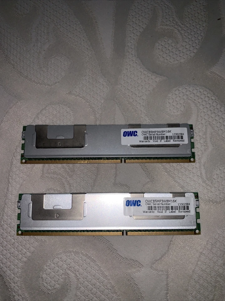 Apple Mac Pro RAM OWC 8 GB DDR3 1333 MHz DIMM ECC Memoria (1 x 8 GB) (NJL021139) Foto 3 de 4