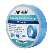 20mm X 25m 0.79" x 82' Thermal Conductive Adhesive Tape for Coolers, Heat Sink