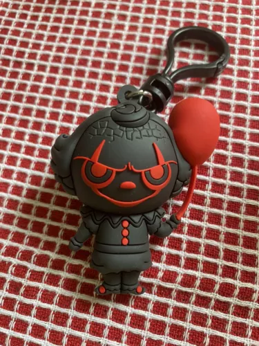 Monogram Pennywise EXCLUSIVE ‘A’ Red and Black ‘IT’ Keychain, Rare