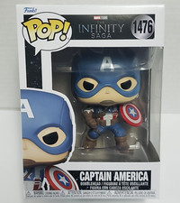 CAPITÁN AMÉRICA - Marvel The Infinity Saga - Funko POP! Figura Bobblehead #1476