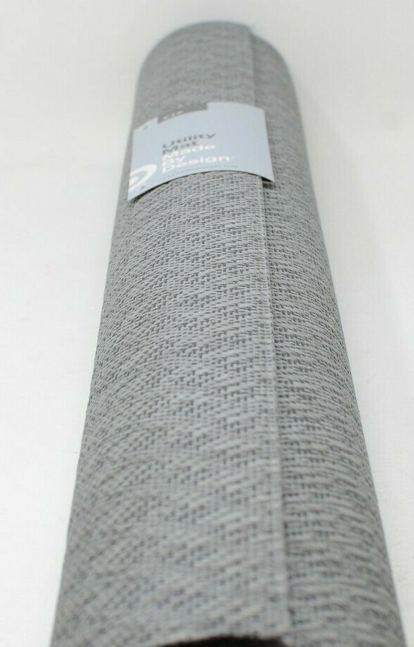 2'X3' Milan Textile Utility Mat Gray by Made By Design | eBay
