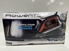 Rowenta Steam Iron Access Steam Vertical Steaming Red