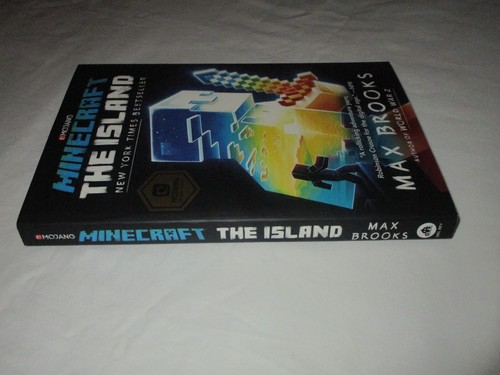 Del Ray Penguin Random House Minecraft The Island Paperback Signed Max Brooks B - Imagen 7 de 12