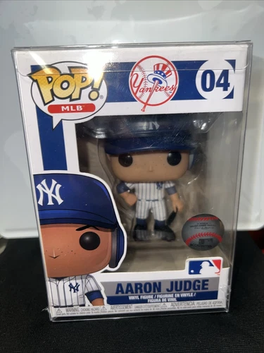 New 2018 Aaron Judge # 04 MLB Funko Pop New York Yankees VAULTED White Protector