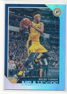 2018-19 NBA Hoops Myles Turner Silver 022/199