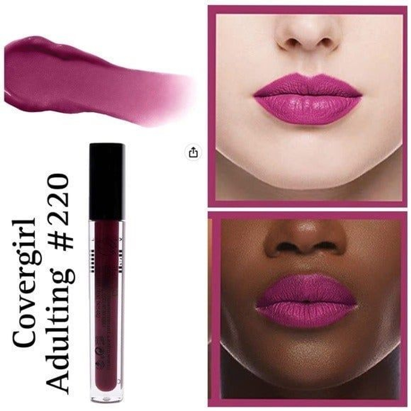 Brillo de labios COVERGIRL Exhibicionista para adultos 0,12 fl oz maquillaje hidratante facial