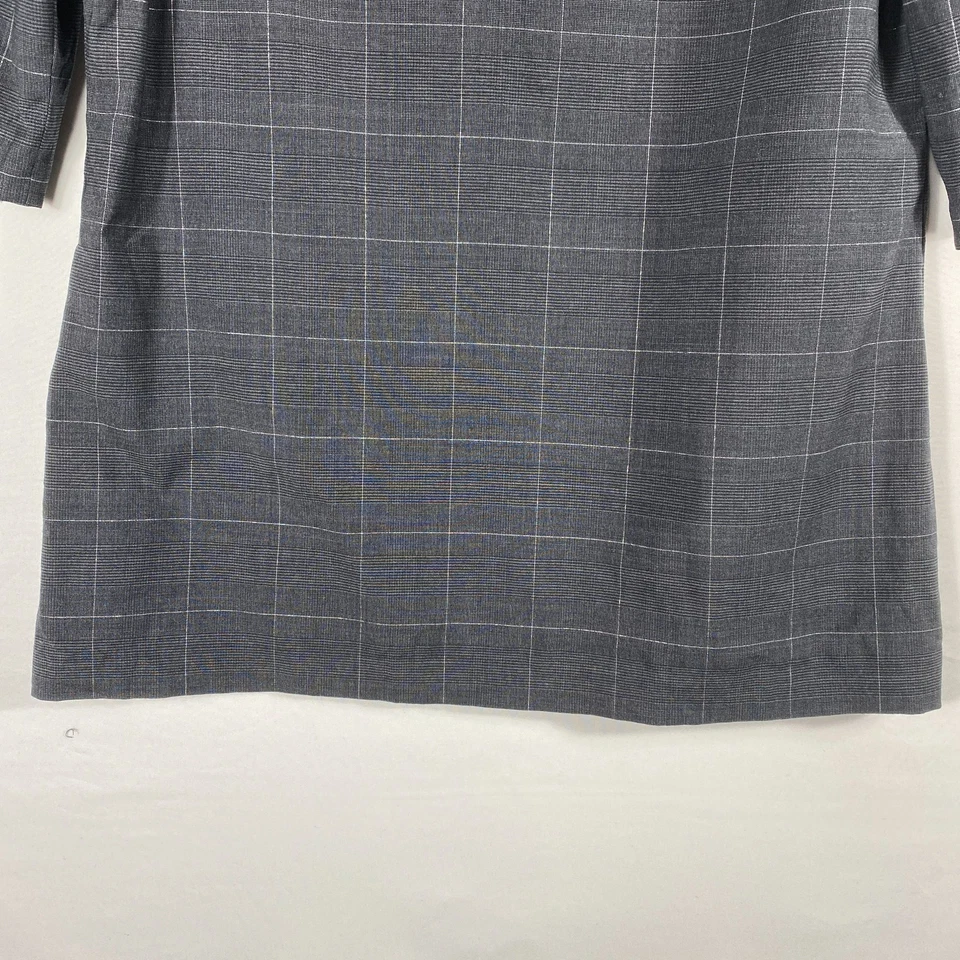 Blusa feminina Banana Republic gola barco meia manga tamanho XS cinza - Imagem 4 de 4