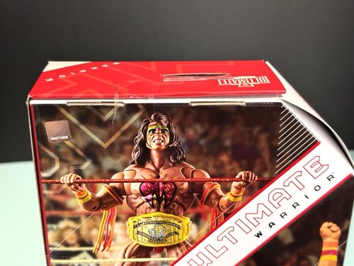 WWE Mattel Creations Ultimate Action Figure Ultimate Warrior Fan Takeover 2022 - Foto 12 di 16