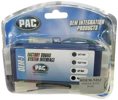 PAC ROEM-NIS2 RADIO REPLACEMENT INTERFACE FOR SELECT NISSAN INFINITI BOSE SOUND