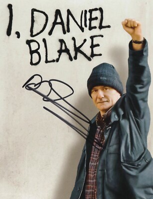 Dave Johns handsigniertes 8x6 Zoll I, Daniel Blake Foto Film