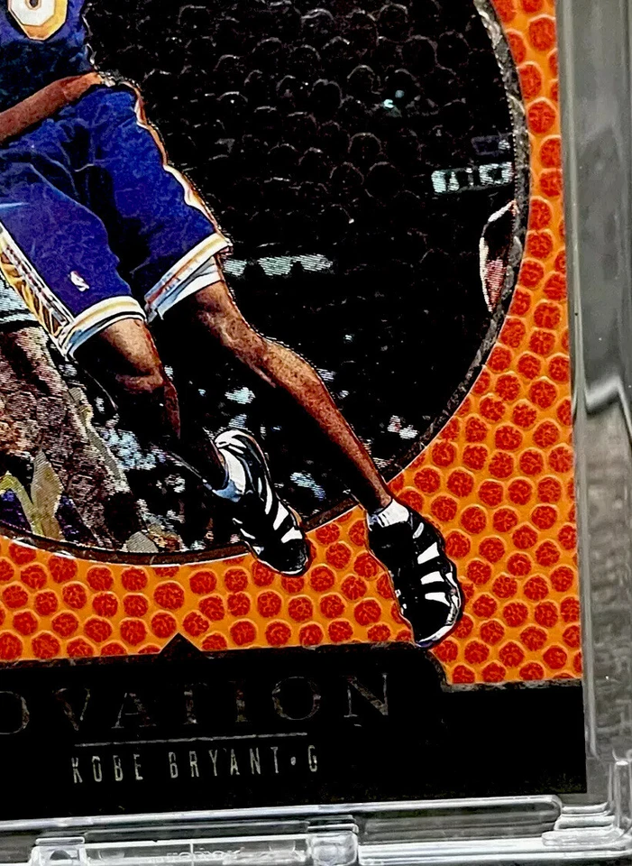 KOBE BRYANT CARD REFRACTOR HOLO Foil AUTHENTIC INSERT RARE LA LAKERS  JERSEY #8 - Image 4 of 4