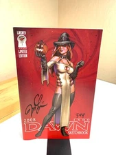 DAWN SKETCHBOOK 2008 by Joseph Michael Linsner LE Signed & Numbered 394 Of 1500