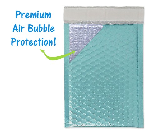 6 Colors 6x9 Bubble Mailers, Metallic Shipping Envelopes 6x10 Purple, Red, Blue - Picture 179 of 182