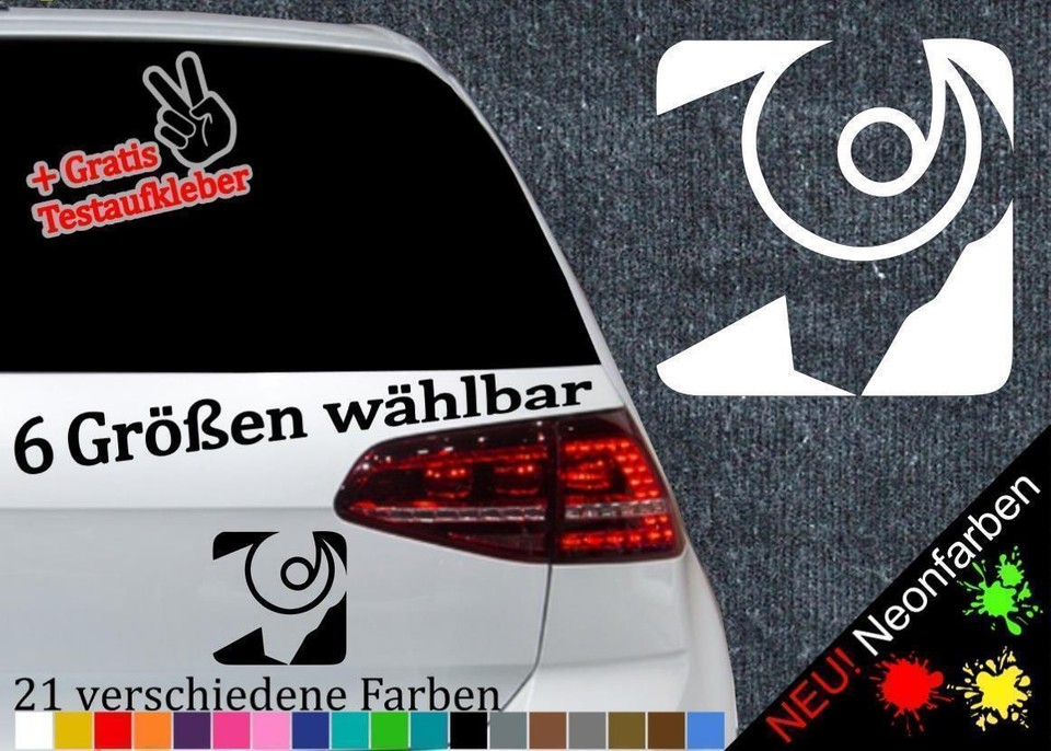 Widder Aufkleber -6 Größen 21 Farben- Horoskop Symbol Sternzeichen Aries Orakel