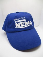 Disney Pixar Finding Nemo Hat Movie Promo Blue Adult Strap Back Baseball Dad Cap