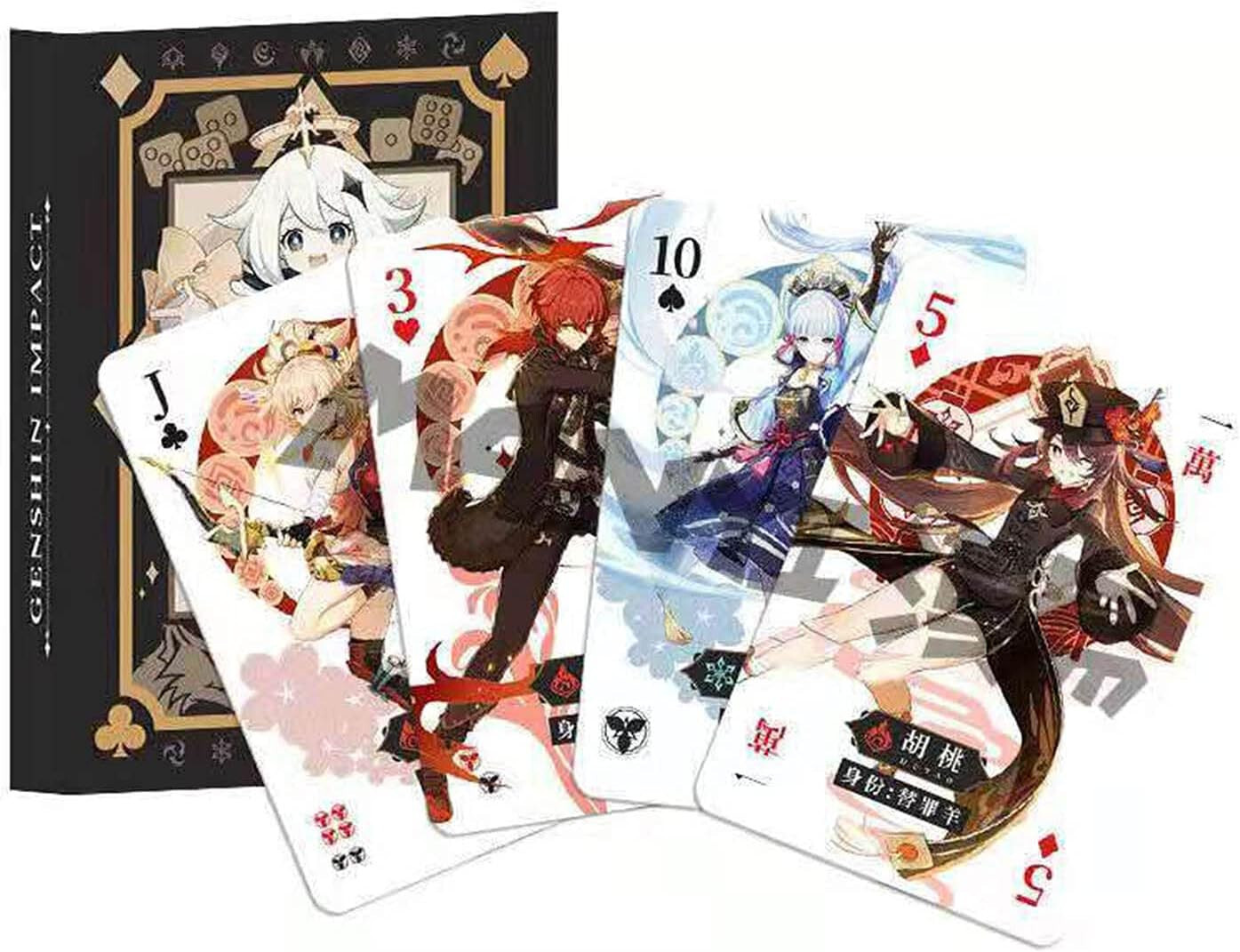 Carte Poker GENSHIN IMPACT Card Poker 52 carte/cards