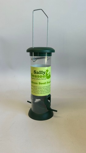 2x Medium Seed/Sunflower Bird Feeder - Ideal for Finches Tts/Sparrows #42A120