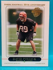 2005 Topps 50th Anniversary David Pollack Rookie Card #364 Bengals ESPN GameDay