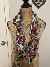 Vintage Albert Nipon 1990  s Rare Silk Scarf - Woman  s