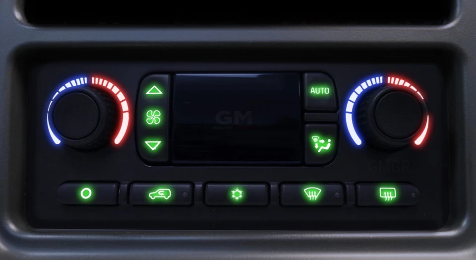 Kit de actualización de bombilla de tablero a LED en verde 2003 04 05 06 Silverado Sierra Tahoe +más Foto 4 de 4