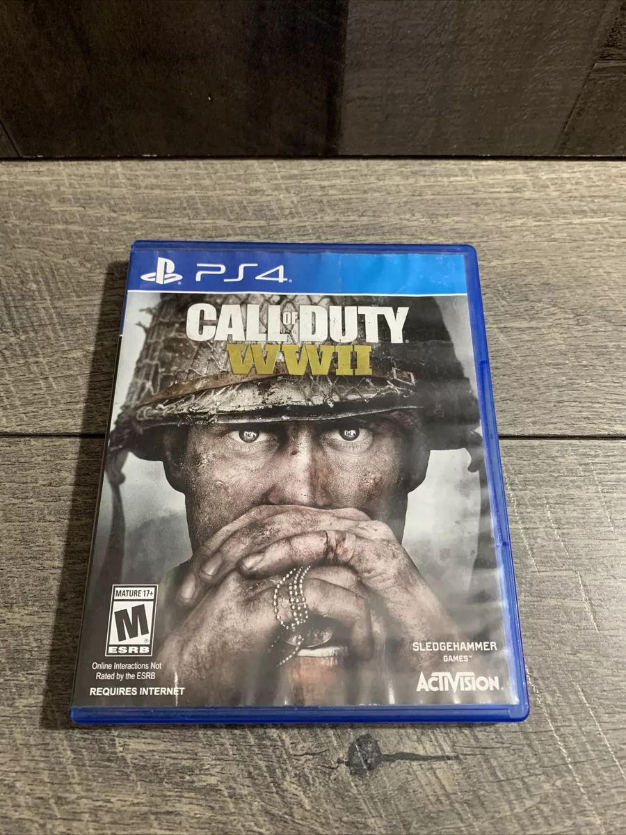 Call Of Duty WWII (COD WW2) Sony Playstation 4 PS4 Game FREE P&P