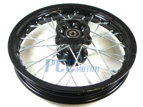 RUEDA LLANTA DELANTERA 12" PARA PIT BIKE EJE 12MM RM06K_12MM - Imagen 3 de 3