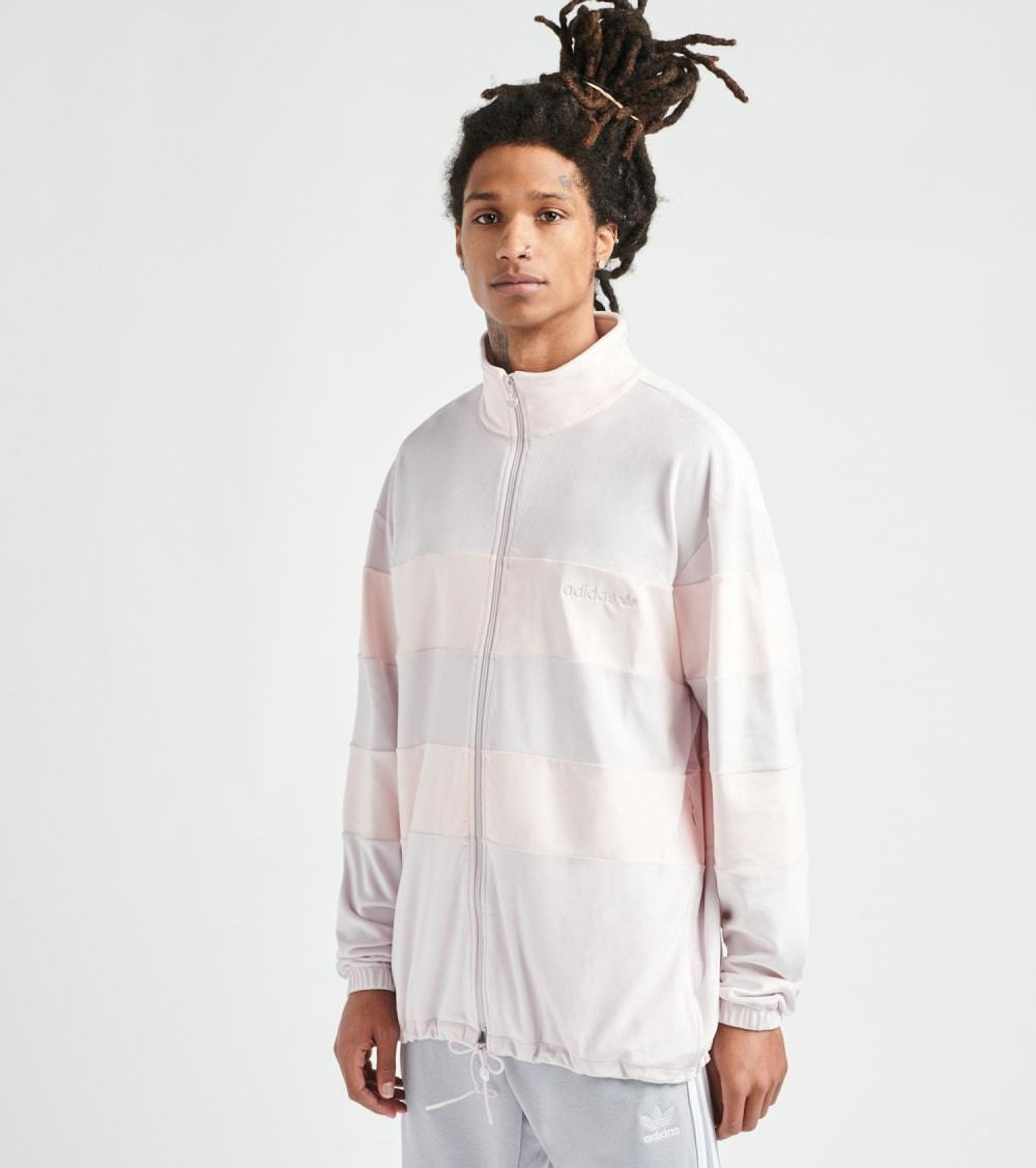 アディダス adidas ブータン トラックジャケット L adidas Originals Men's Pastel Velour Track Jacket GL6159 | eBay