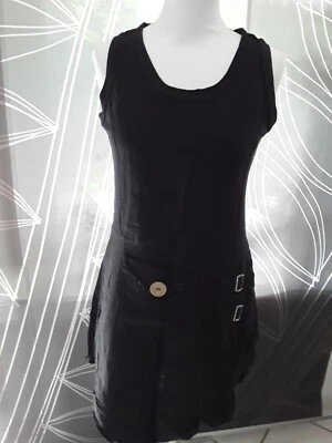 Madonna **Super Sommer Leinen  Mini Kleid, Gr. S - Bild 1 von 4