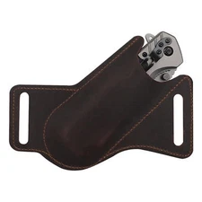 Knives Belt Clip Sheath Belt Knives Holder Anti-scratch Faux Top Layer Cowhide