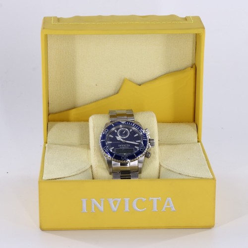 INVICTA Pro Diver 12469 Chronograph Quartz 43mm 200m Blue Men Watch (FPP004622) - 第 2/8 張圖片