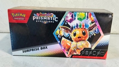 Pokémon Prismatic Evolutions Surprise Box | Scarlet & Violet Sealed TCG