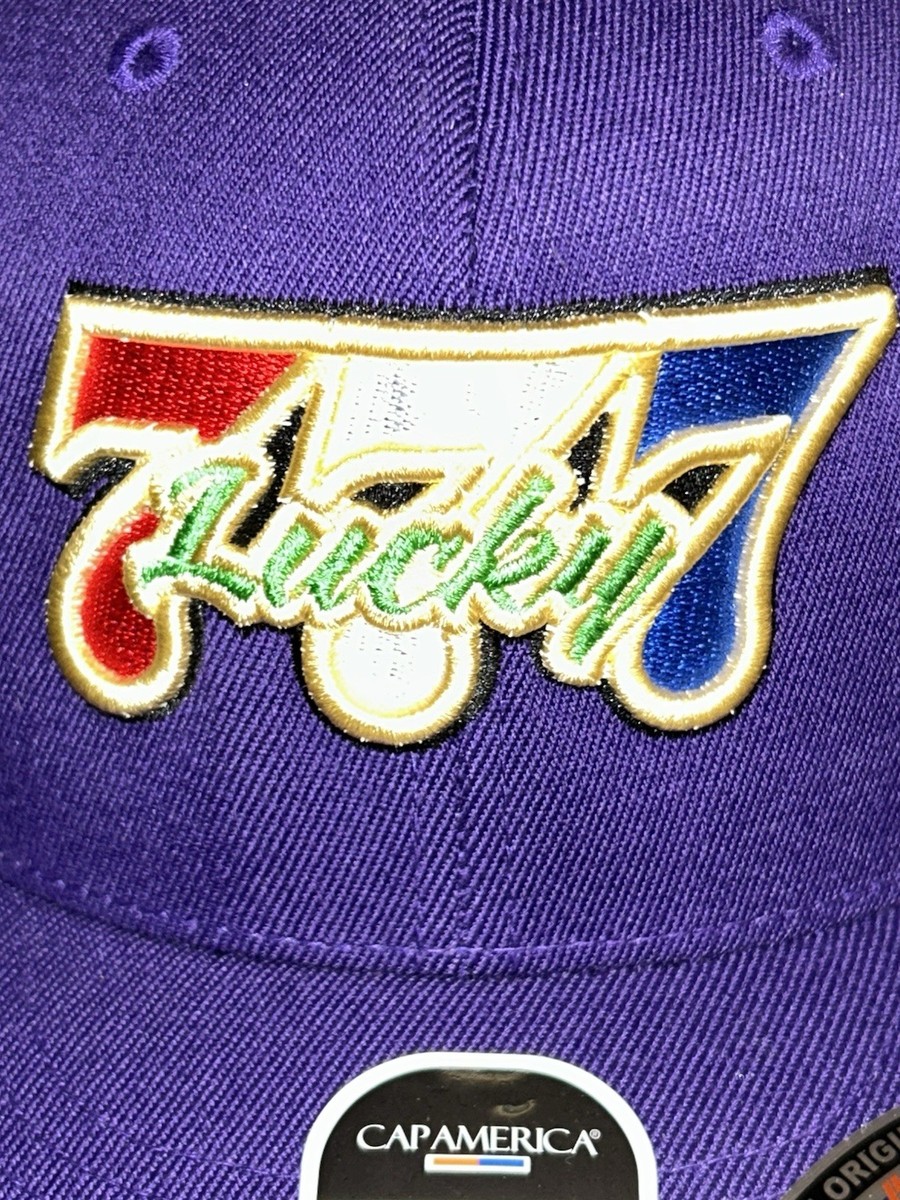 LUCKY 777 GAMBLING HAT CAP EXTRA SMALL XS FLEX FIT NEW WITH TAGS