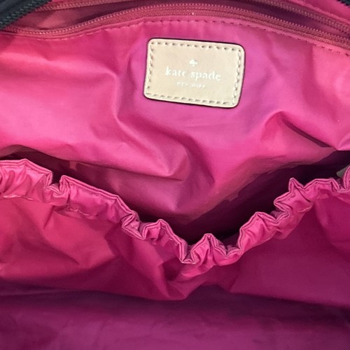 Kate Spade Nylon Honey Baby Diaper /Travel Bag/Adj Strap/ Changing Pad - Picture 3 of 11