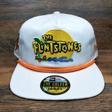 The Flintstones New Era The Golfer Side Graphic Underbill Design Snapback Hat